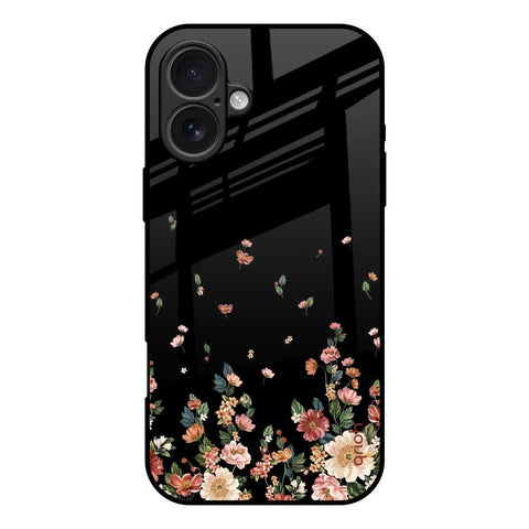 Floating Floral Print iPhone 17 Glass Back Cover Online