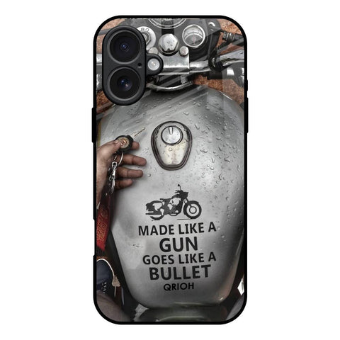 Royal Bike iPhone 17 Glass Back Cover Online