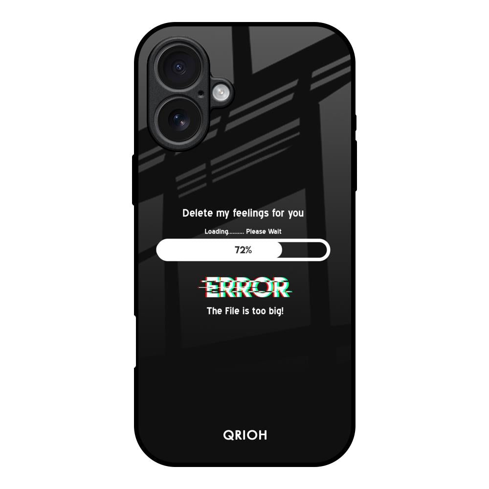 Error iPhone 17 Glass Back Cover Online