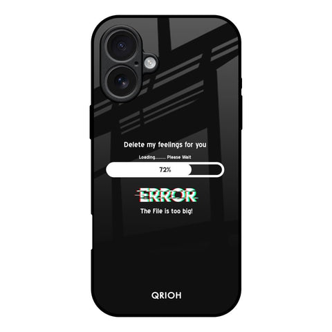 Error iPhone 17 Glass Back Cover Online