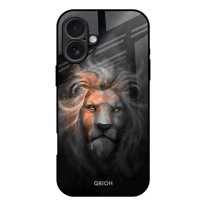 Devil Lion iPhone 17 Glass Back Cover Online
