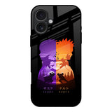 Minimalist Anime iPhone 17 Glass Back Cover Online