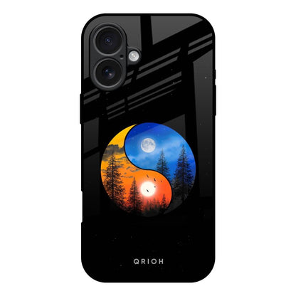 Yin Yang Balance iPhone 17 Glass Back Cover Online