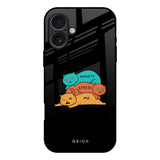 Anxiety Stress iPhone 17 Glass Back Cover Online