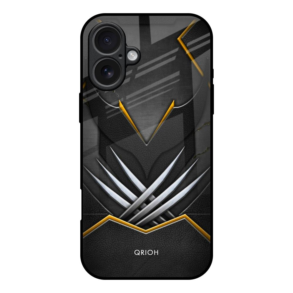 Black Warrior iPhone 17 Glass Back Cover Online