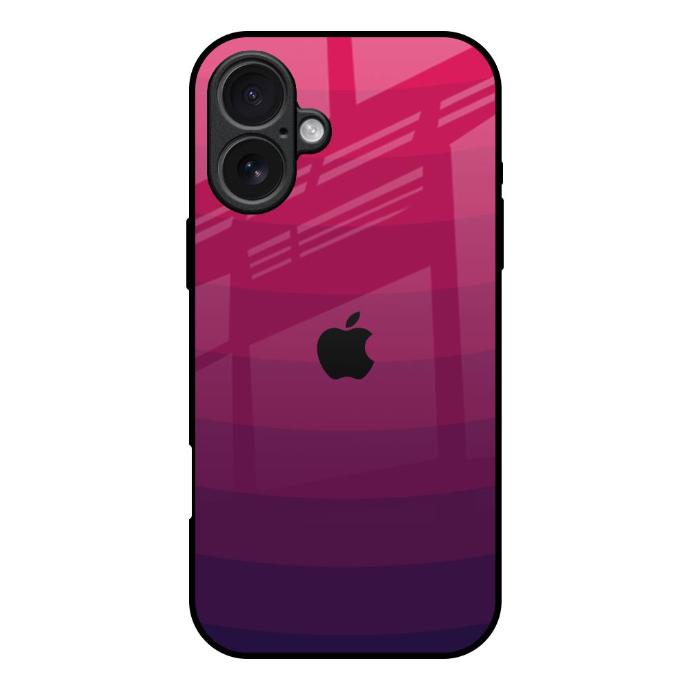 Wavy Pink Pattern iPhone 17 Glass Back Cover Online