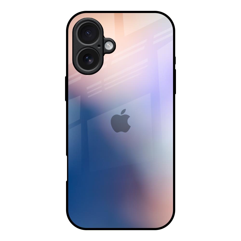 Blue Mauve Gradient iPhone 17 Glass Back Cover Online