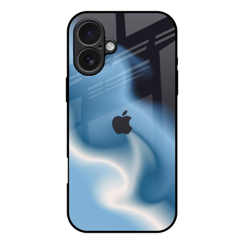Blue Waves iPhone 17 Glass Back Cover Online