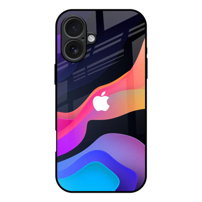Colorful Fluid iPhone 17 Glass Back Cover Online