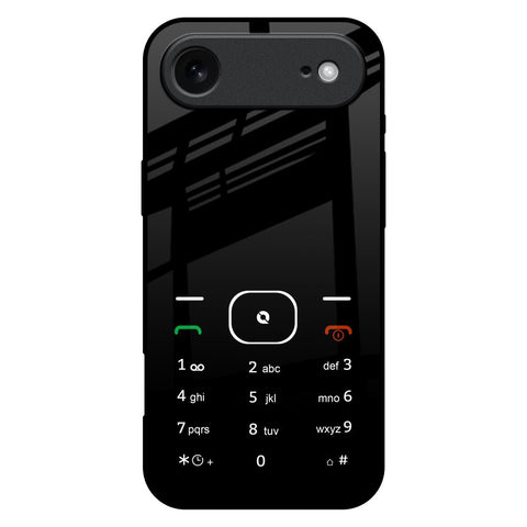 Classic Keypad Pattern iPhone 17 Air Glass Back Cover Online