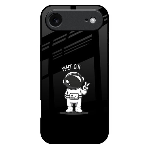Peace Out Astro iPhone 17 Air Glass Back Cover Online