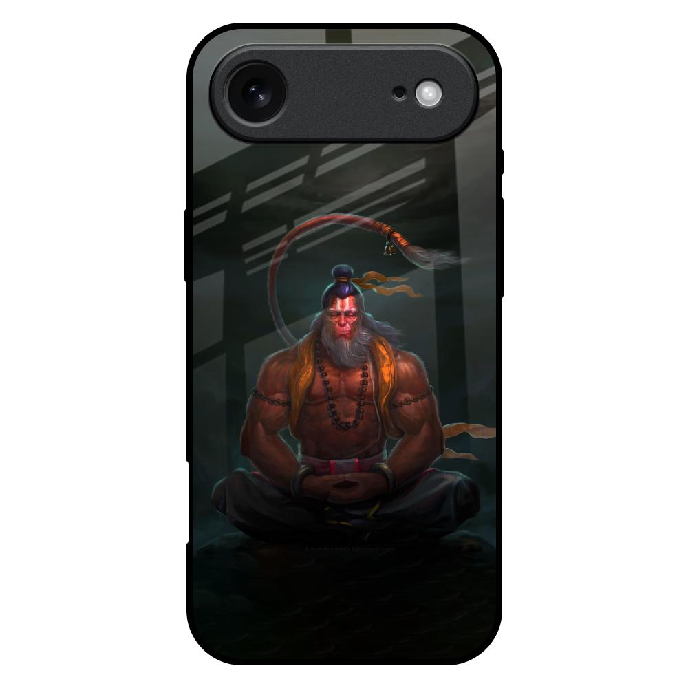 Lord Hanuman Animated iPhone 17 Air Glass Back Cover Online