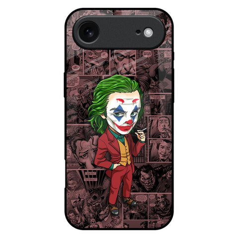 Joker Cartoon iPhone 17 Air Glass Back Cover Online