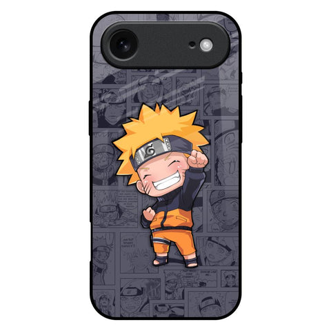 Orange Chubby iPhone 17 Air Glass Back Cover Online