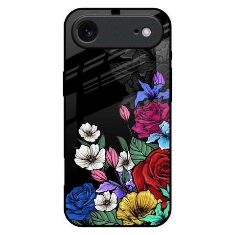 Rose Flower Bunch Art iPhone 17 Air Glass Back Cover Online