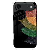 Colorful Leaves iPhone 17 Air Glass Back Cover Online