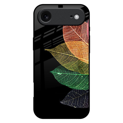 Colorful Leaves iPhone 17 Air Glass Back Cover Online