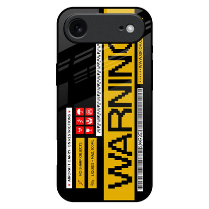 Aircraft Warning iPhone 17 Air Glass Back Cover Online