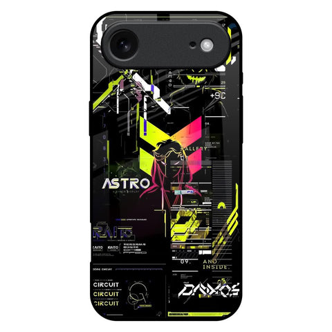 Astro Glitch iPhone 17 Air Glass Back Cover Online