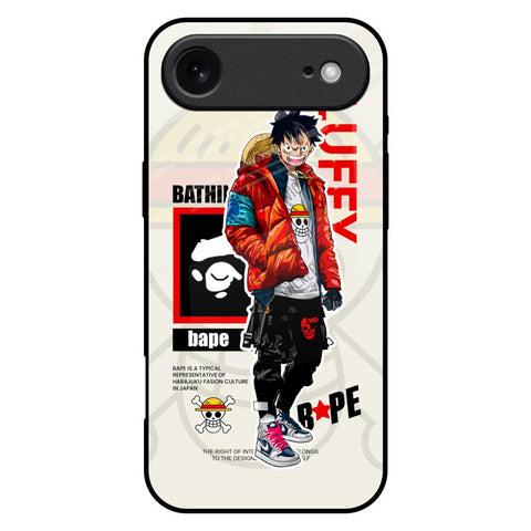 Bape Luffy iPhone 17 Air Glass Back Cover Online