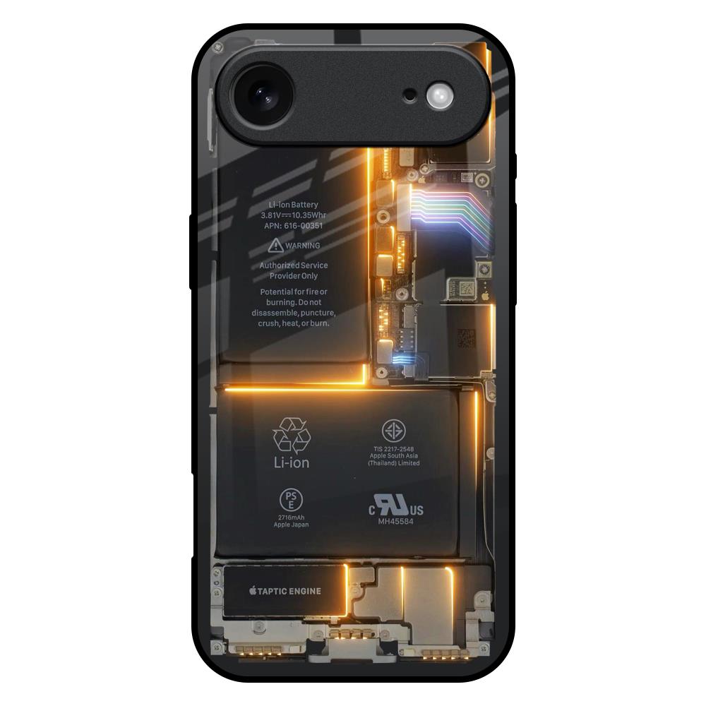 Glow Up Skeleton iPhone 17 Air Glass Back Cover Online