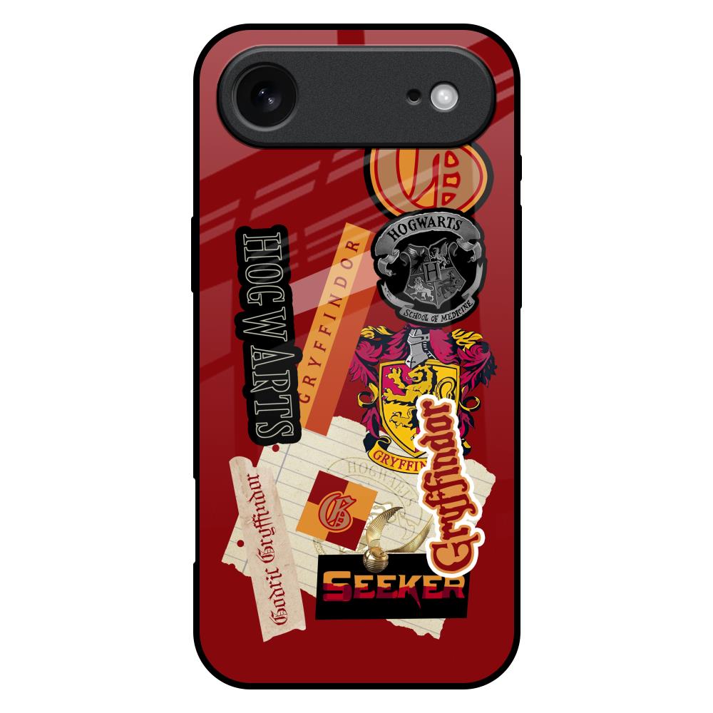 Gryffindor iPhone 17 Air Glass Back Cover Online