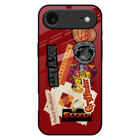 Gryffindor iPhone 17 Air Glass Back Cover Online