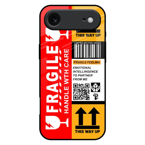 Handle With Care iPhone 17 Air Glass Back Cover Online