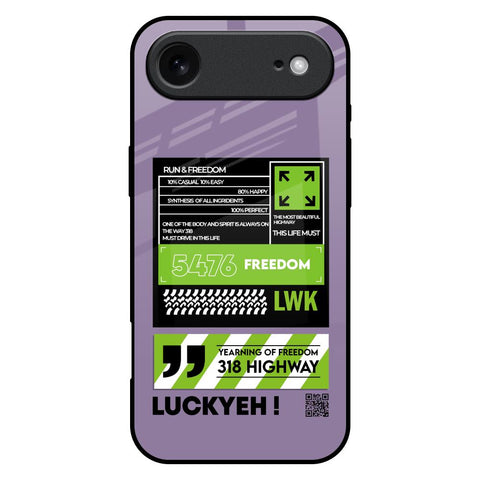 Run & Freedom iPhone 17 Air Glass Back Cover Online