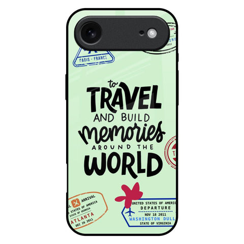 Travel Stamps iPhone 17 Air Glass Back Cover Online
