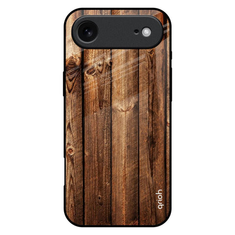 Timber Printed iPhone 17 Air Glass Back Cover Online