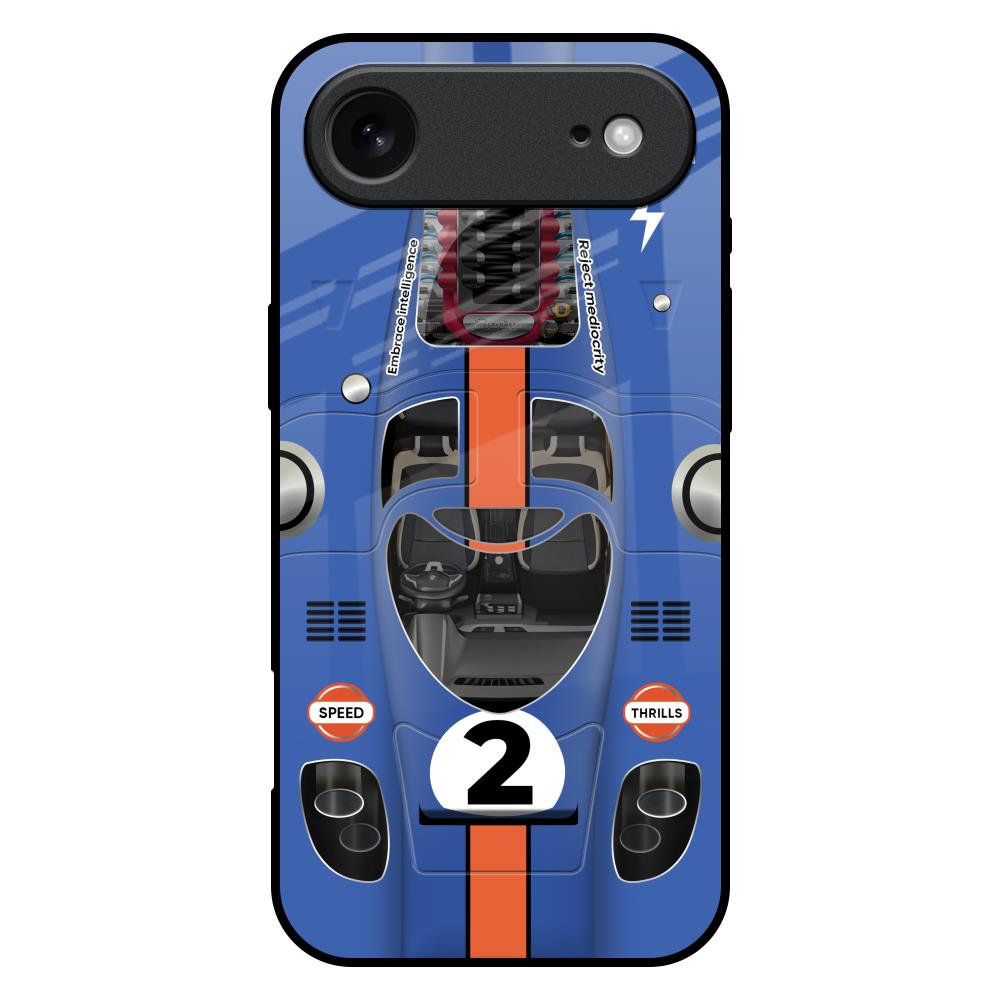 Car Adiction iPhone 17 Air Glass Back Cover Online