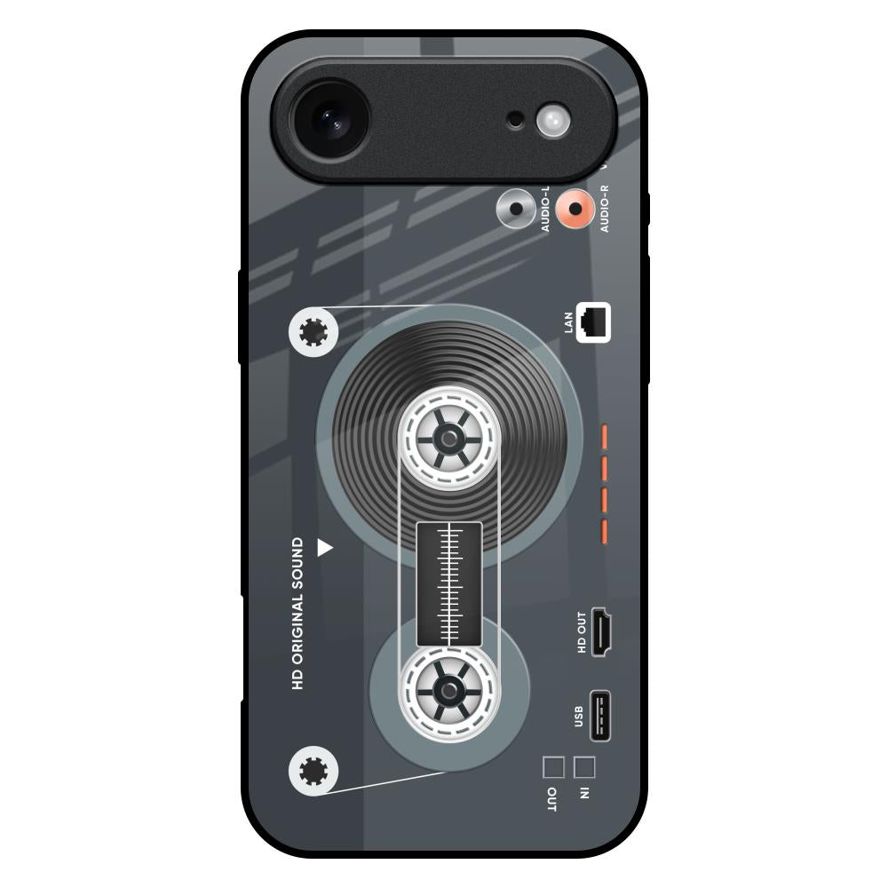Retro Recorder iPhone 17 Air Glass Back Cover Online