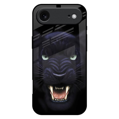 Angry Black Tiger iPhone 17 Air Glass Back Cover Online