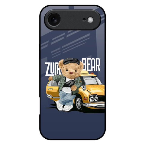 Adventurous Bear iPhone 17 Air Glass Back Cover Online