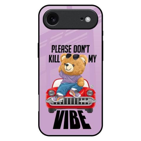 Don't Kill My Vibe iPhone 17 Air Glass Back Cover Online