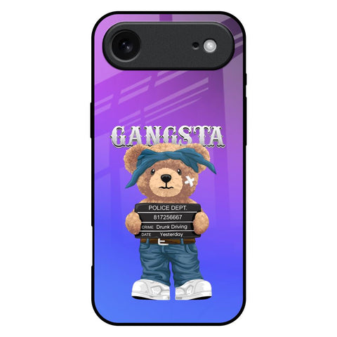 Gangsta Bear iPhone 17 Air Glass Back Cover Online