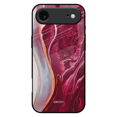 Crimson Ruby iPhone 17 Air Glass Back Cover Online