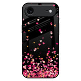 Heart Rain Fall iPhone 17 Air Glass Back Cover Online