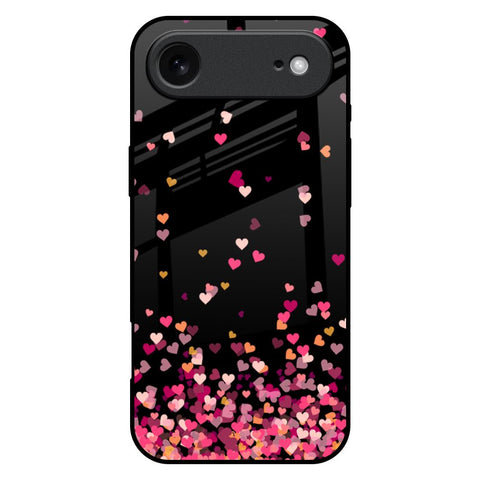 Heart Rain Fall iPhone 17 Air Glass Back Cover Online