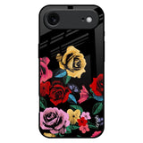 Floral Decorative iPhone 17 Air Glass Back Cover Online