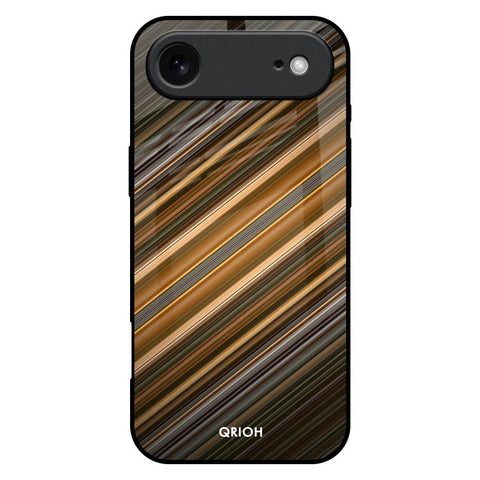 Diagonal Slash Pattern iPhone 17 Air Glass Back Cover Online