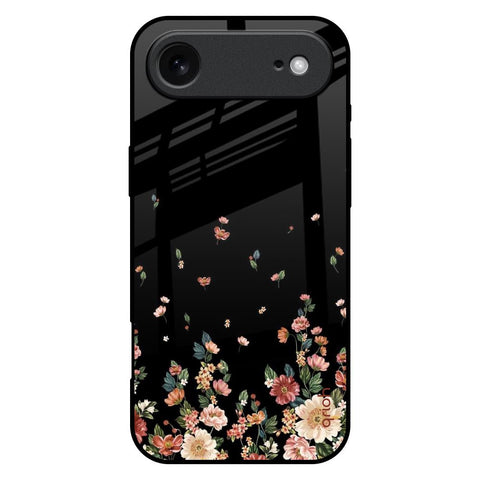 Floating Floral Print iPhone 17 Air Glass Back Cover Online