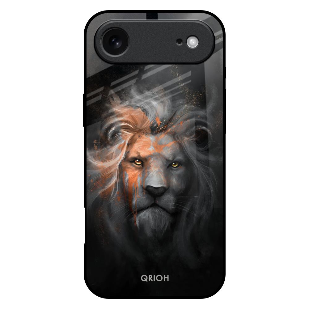 Devil Lion iPhone 17 Air Glass Back Cover Online