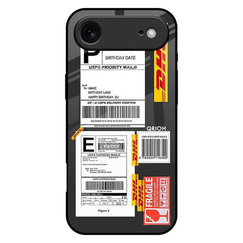 Cool Barcode Label iPhone 17 Air Glass Back Cover Online