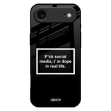 Dope In Life iPhone 17 Air Glass Back Cover Online