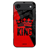 I Am A King iPhone 17 Air Glass Back Cover Online