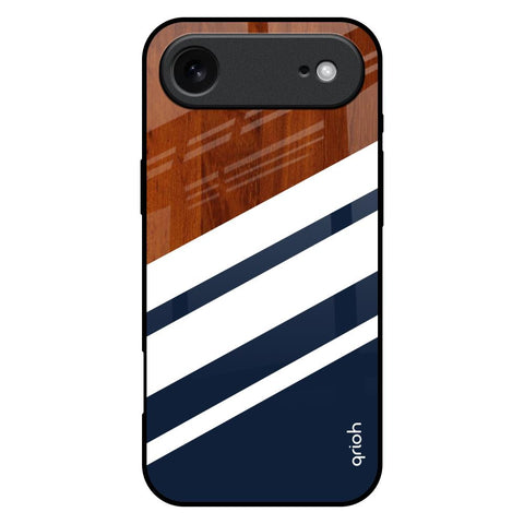 Bold Stripes iPhone 17 Air Glass Back Cover Online