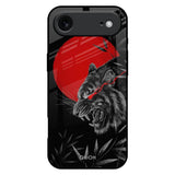 Red Moon Tiger iPhone 17 Air Glass Back Cover Online
