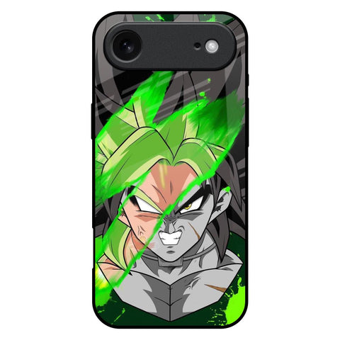 Anime Green Splash iPhone 17 Air Glass Back Cover Online